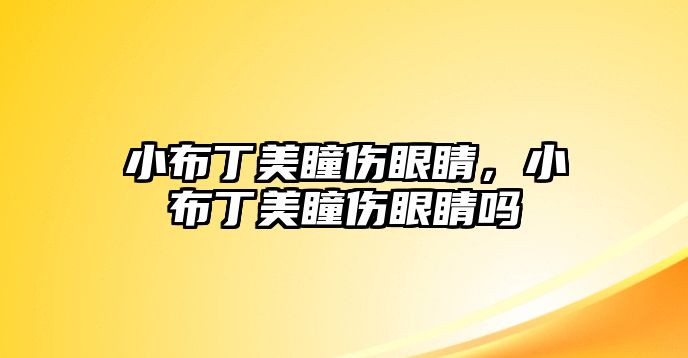 小布丁美瞳傷眼睛，小布丁美瞳傷眼睛嗎